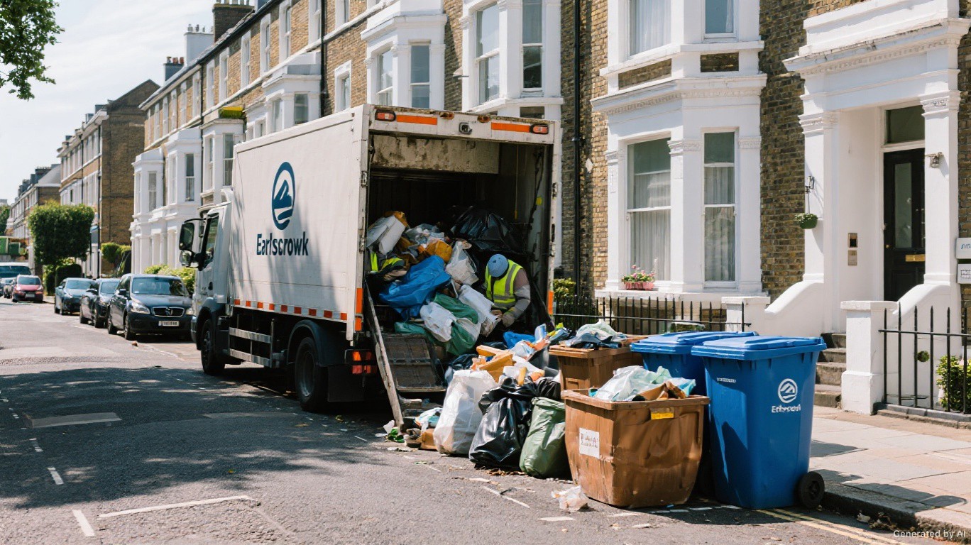 London Waste Services professional waste removal team in London.